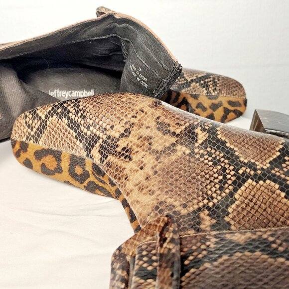 Store display - Jeffrey Campbell Godard Mid-Calf Boots - size 8 - Picture 2 of 3